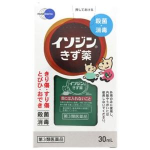 【第3類医薬品】シオノギヘルスケア　イソジンきず薬　(30mL)　殺菌消毒