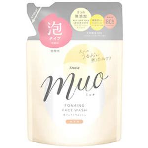 クラシエ ミュオ 泡の洗顔料 つめかえ用 (180mL) 詰め替え用 泡タイプ 洗顔フォーム muo｜tsuruha