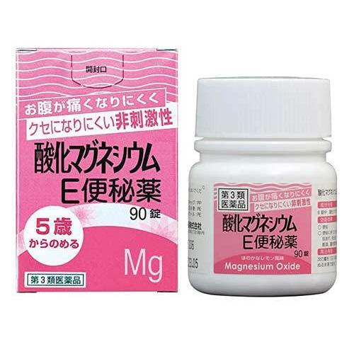 【第3類医薬品】健栄製薬 酸化マグネシウムE便秘薬 (90錠)