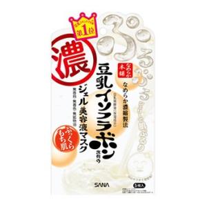 ノエビア サナ なめらか本舗 ジェル美容液マスク (5枚) 豆乳イソフラボン含有 シートマスク