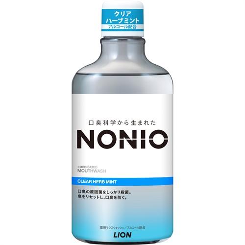 ライオン　NONIO　ノニオ　マウスウォッシュ　クリアハーブミント　(600mL)　薬用マウスウォッ...