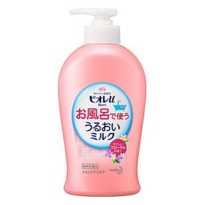 【送料無料】★まとめ買い★　花王　ビオレｕ　お風呂で使ううるおいミルク　フローラルの香り　３００ｍｌ　×24個【イージャ... Biore 花王 ビオレu お風呂で使ううるおいミルク やさしいフローラルの