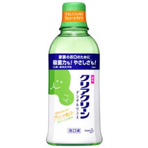 花王 クリアクリーン デンタルリンス ライトミントの香味 (600mL) 洗口液　医薬部外品