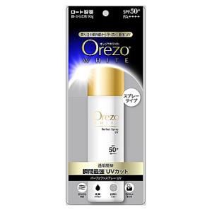 ※ツルハグループ限定※ ロート製薬 Orezo オレゾ ホワイト パーフェクトスプレーUV SPF50+ PA++++ (90g) 顔・からだ用　送料無料