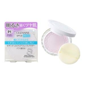 セザンヌ化粧品　UVクリアフェイスパウダー　P1　ラベンダー　SPF28　PA+++　(10g)　フェイスパウダー｜tsuruha