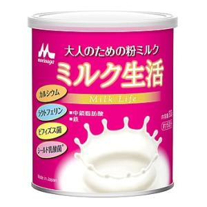 森永乳業　大人のための粉ミルク　ミルク生活　約15回分　(300g)　大人用　粉ミルク　栄養調整食品　※軽減税率対象商品｜tsuruha