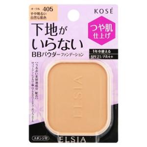 コーセー　エルシア　プラチナム　BB　パウダーファンデーション　レフィル　405　オークル　SPF21　PA++　(10g)｜tsuruha