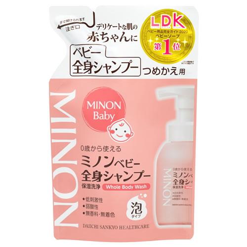 第一三共ヘルスケア ミノン ベビー全身シャンプー つめかえ用 (300mL) 詰め替え用 ベビー用ボ...