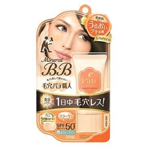 ノエビア サナ 毛穴パテ職人 ミネラルBBクリーム EM 自然な肌色 SPF50+ PA++++ (30g)｜tsuruha