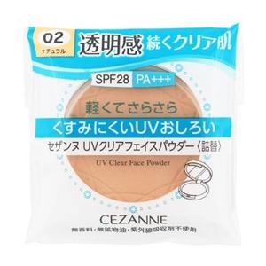 セザンヌ化粧品 Uvクリアフェイスパウダー 詰替 02 ナチュラル Spf28 Pa 10g レフィル おしろい くすりの福太郎 通販 Yahoo ショッピング