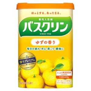 バスクリン　ゆずの香り　(600g)　入浴剤　医薬部外品｜tsuruha