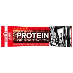 アサヒ 1本満足バー プロテインチョコ 1本 軽減税率対象商品 くすりの福太郎 通販 Yahoo ショッピング