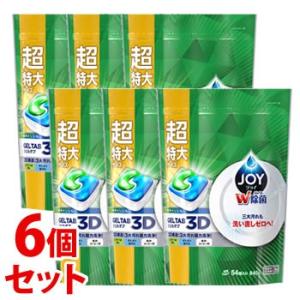 《セット販売》　P&amp;G ジョイ ジェルタブ 3D 超特大 (54個入)×6個セット 食洗機用洗剤　P＆G