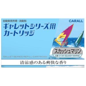 晴香堂 カーオール ギャレットカートリッジ スカッシュマリン 3134 つめかえ用 (20g) 詰め...