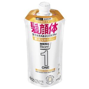 Biore メンズビオレ ONE オールインワン 全身洗浄料 詰め替え 340ml 髪