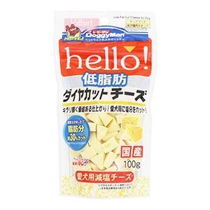 ドギーマン hello! 低脂肪 ダイヤカットチーズ (100g) ドッグフード 犬用おやつ｜tsuruha