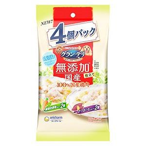 ユニチャーム ペットケア グラン・デリ 無添加仕立て 国産パウチ 成犬用 緑黄色野菜入り さつまいも...