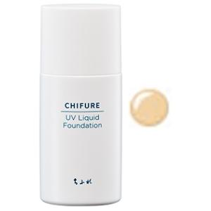 ちふれ化粧品 UV リキッド ファンデーション 34 オークル系 SPF35 PA+++ (30mL) やや濃い目 CHIFURE