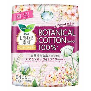 花王 ロリエ しあわせ素肌ライナー ボタニカル スズラン＆ホワイトフラワーの香り (54個) おりも...