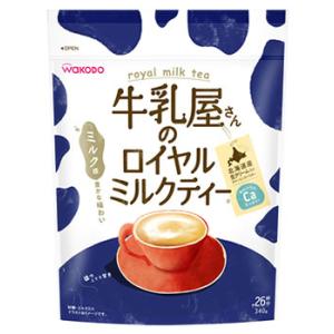 アサヒ 牛乳屋さんのロイヤルミルクティー 袋 約26杯分 (340g) インスタント 紅茶　※軽減税率対象商品｜tsuruha