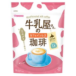 アサヒ 牛乳屋さんのカフェインレス珈琲 袋 約25杯分 (280g) インスタント コーヒー カフェ...