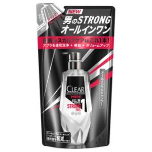 ユニリーバ クリアフォーメン オールインワンシャンプー つめかえ用 (280g) 詰め替え用 男性用 メンズシャンプー CLEAR for men｜tsuruha