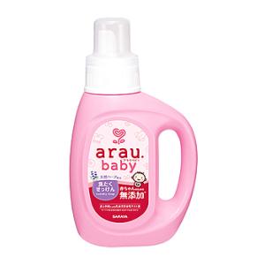 サラヤ アラウ ベビー 洗たくせっけん (800mL) ベビー 洗濯用洗剤 液体洗剤 arau.baby｜tsuruha