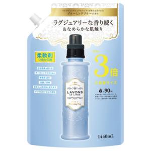 ラボン ルランジェ ラ・ボン 柔軟剤 ブルーミングブルー 3倍サイズ つめかえ用 (1440mL) 詰め替え用｜tsuruha