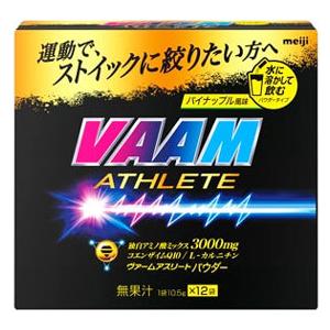 VAAM ヴァーム プレミアム パウダー パイナップル風味（12袋入） 外箱