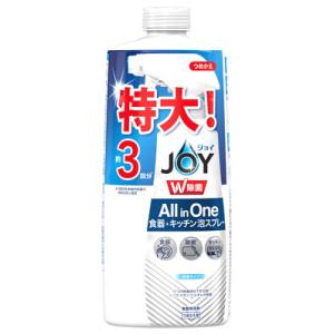 P&amp;G ジョイ W除菌 ミラクル泡スプレー 微香 つめかえ用 (630mL) 詰め替え用 約3回分 ...