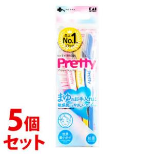 貝印 カミソリ プリティー フェイスT ( 3本入*2コセット ) : 爽快