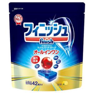 レキットベンキーザー フィニッシュ オールインワン プレミアム パワーボール キューブ M (42個...