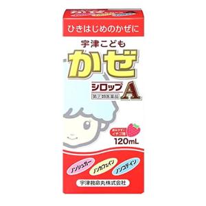 【第(2)類医薬品】宇津救命丸 宇津こどもかぜシロップA (120mL) 子ども用 風邪薬　【セルフ...