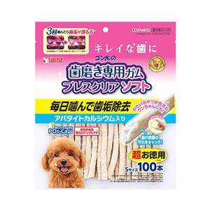 マルカン サンライズ ゴン太の歯磨き専用ガム ブレスクリアソフト アパタイトカルシウム入り S 超お...