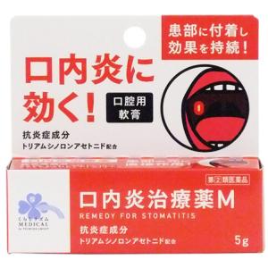 【第(2)類医薬品】くらしリズム メディカル 口内炎治療薬M (5g) 口腔用軟膏　【セルフメディケーション税制対象商品】｜tsuruha