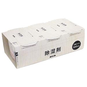 オカモト 除湿剤 (500mL×3個パック) 押入れ 洋服ダンス 下駄箱
