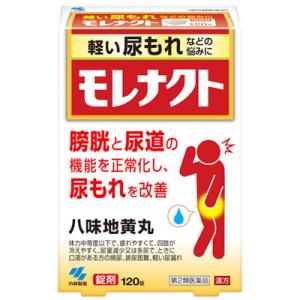 【第2類医薬品】小林製薬 モレナクト (120錠) 八味地黄丸 漢方製剤 軽い尿もれ｜tsuruha