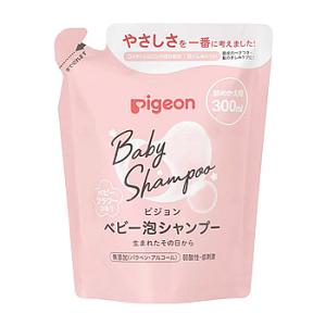 ピジョン 泡シャンプー ベビーフラワーの香り つめかえ用 (300mL) 詰め替え用 ベビーシャンプー｜tsuruha