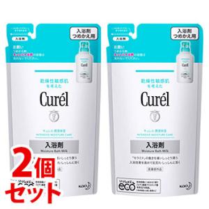 《セット販売》　花王 キュレル 入浴剤 つめかえ用 (360mL)×2個セット 詰め替え用 約12回...