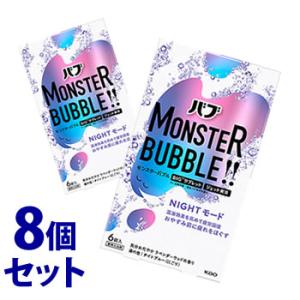 《セット販売》　花王 バブ モンスターバブル NIGHTモード (70g×6錠)×8個セット 入浴剤...