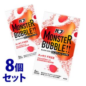 《セット販売》　花王 バブ モンスターバブル スッキリFREE (70g×6錠)×8個セット 入浴剤...