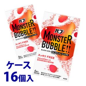 《ケース》　花王 バブ モンスターバブル スッキリFREE (70g×6錠)×16個 入浴剤 炭酸タ...