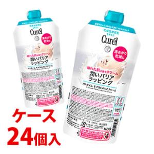 《ケース》　花王 キュレル バスタイム モイストバリアクリーム つけかえ用 (310g)×24個 付け替え用 Curel　医薬部外品｜tsuruha