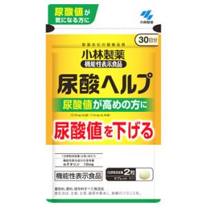 小林製薬 尿酸ヘルプ 30日分 (60粒) 機能性表示食品　※軽減税率対象商品｜tsuruha