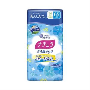 セット販売》 大王製紙 ナチュラさら肌さらり26cm 65cc 32枚×6個セット