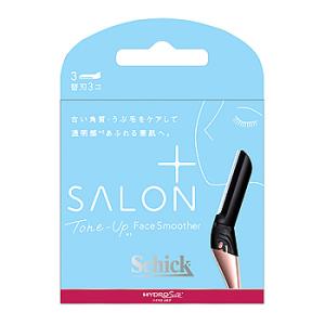 シック ハイドロシルク サロンプラス トーンアップ フェイススムーサー 替刃 (3個) 女性用フェイ...