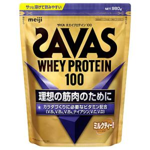 ザバス 明治 SAVAS ホエイプロテイン100 ヨーグルト風味 980g : 東京