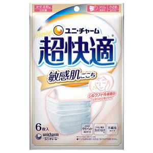 超快適マスク プレミアム超快適マスク 敏感肌ごこち 6枚入 (小さめ