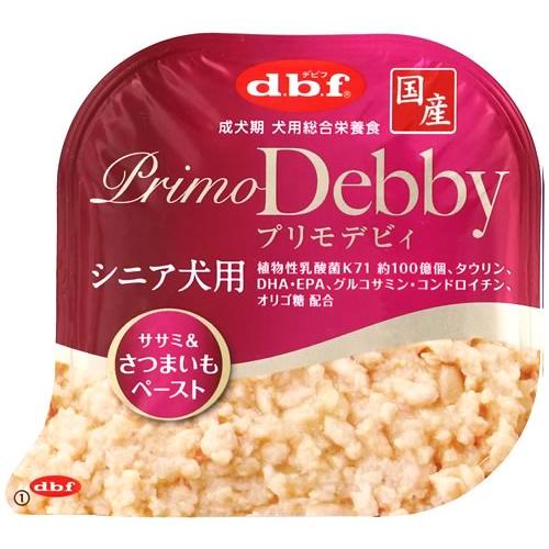 デビフ プリモデビィ シニア犬用 ササミ＆さつまいもペースト (95g) 総合栄養食 ドッグフード