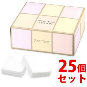 《セット販売》　資生堂 ビューティーアップコットン G (108枚)×25個セット 天然綿100％｜tsuruha